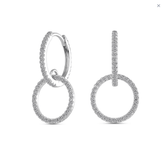 Diamond Hoop Earrings - Dracakis Jewellers